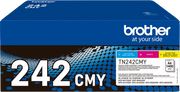 Brother TN-242CMY cartuccia toner 1 pz Originale Ciano, Magenta, Giallo