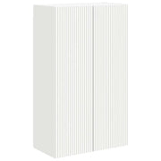 Mobile TV da Parete | Armadietto TV | Mobile Porta TV Bianco 59,5 x 31 x 100 cm Legno multistrato