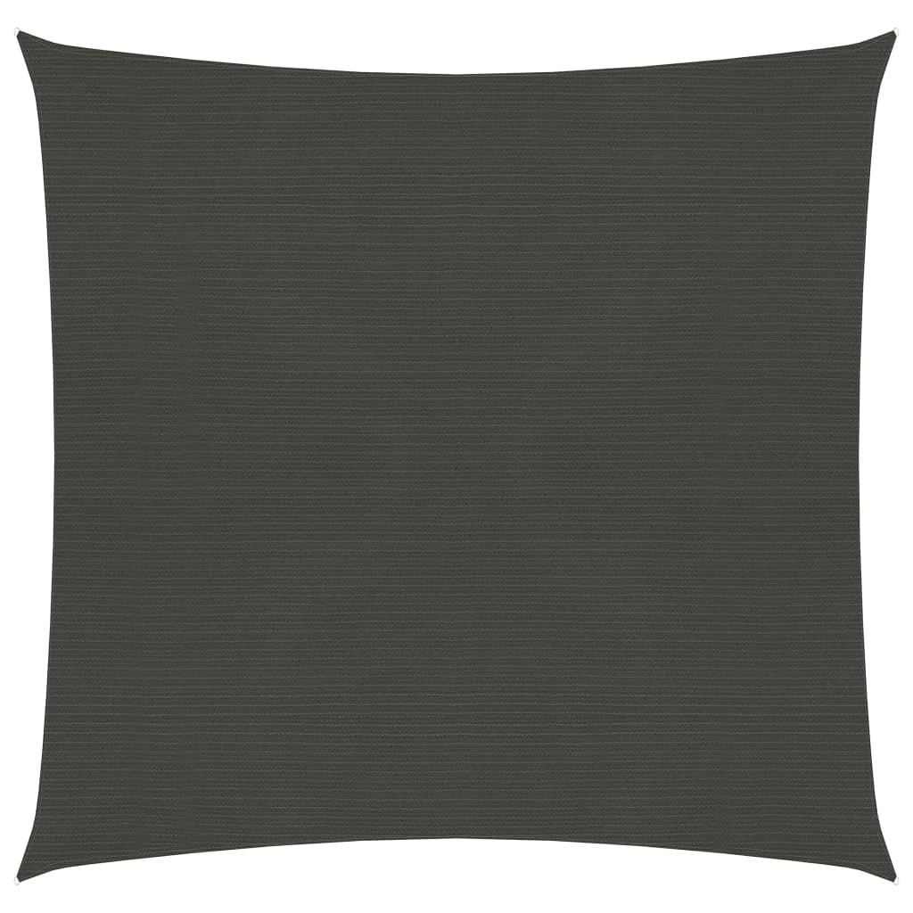 Vela ombreggiante/ombrellone 160 g/m² 4 x 4 m HDPE antracite 02_0008932