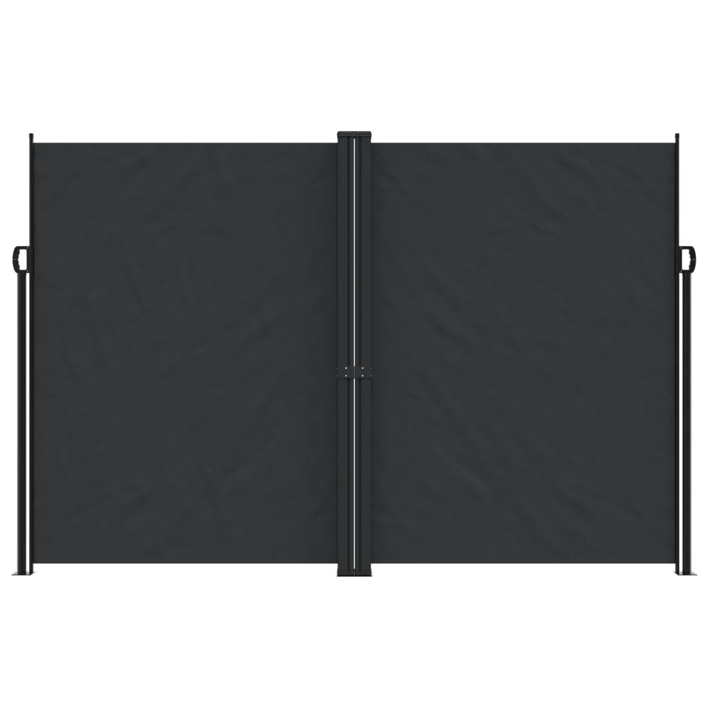 Tendada Sole Laterale Retrattile Nera 220x600 cmcod mxl 114255