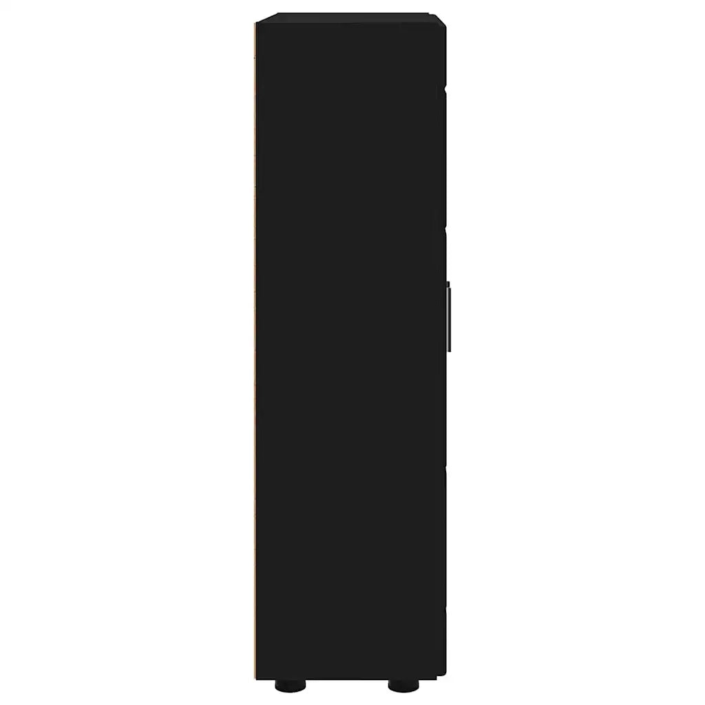 Credenza FLORIN Nero 55,5 x 29 x 100 cm Legno multistrato 880252