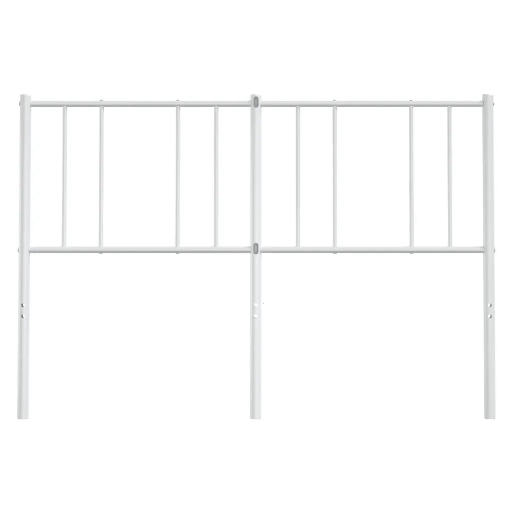 Testiera di Ricambio in Metallo Bianco 150 cm 352563