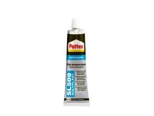 PATTEX SILICONE SL 509 PER ALTE TEMPERATURE ROSSO- - ml.70 - 3 blister HENKEL