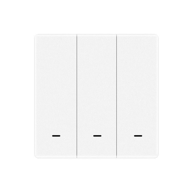 Interruttore Bluetooth BLE Mesh 3 Tasti Con 9 Scene Switch App Tuya Alimentazione Con Pile
