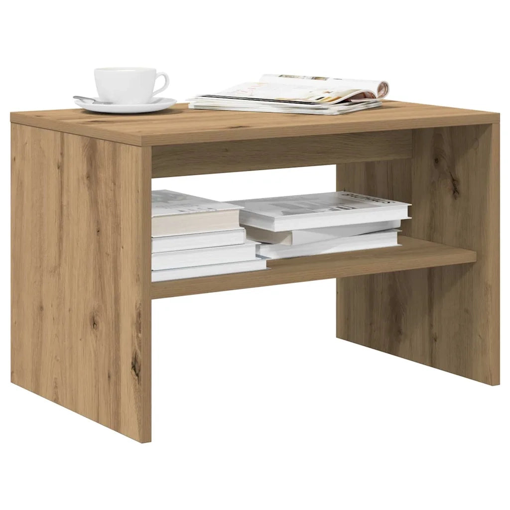 Mobile TV-Credenza per TV-Console TV Rovere Artigianale 60x40x40 cm Legno Multistrato