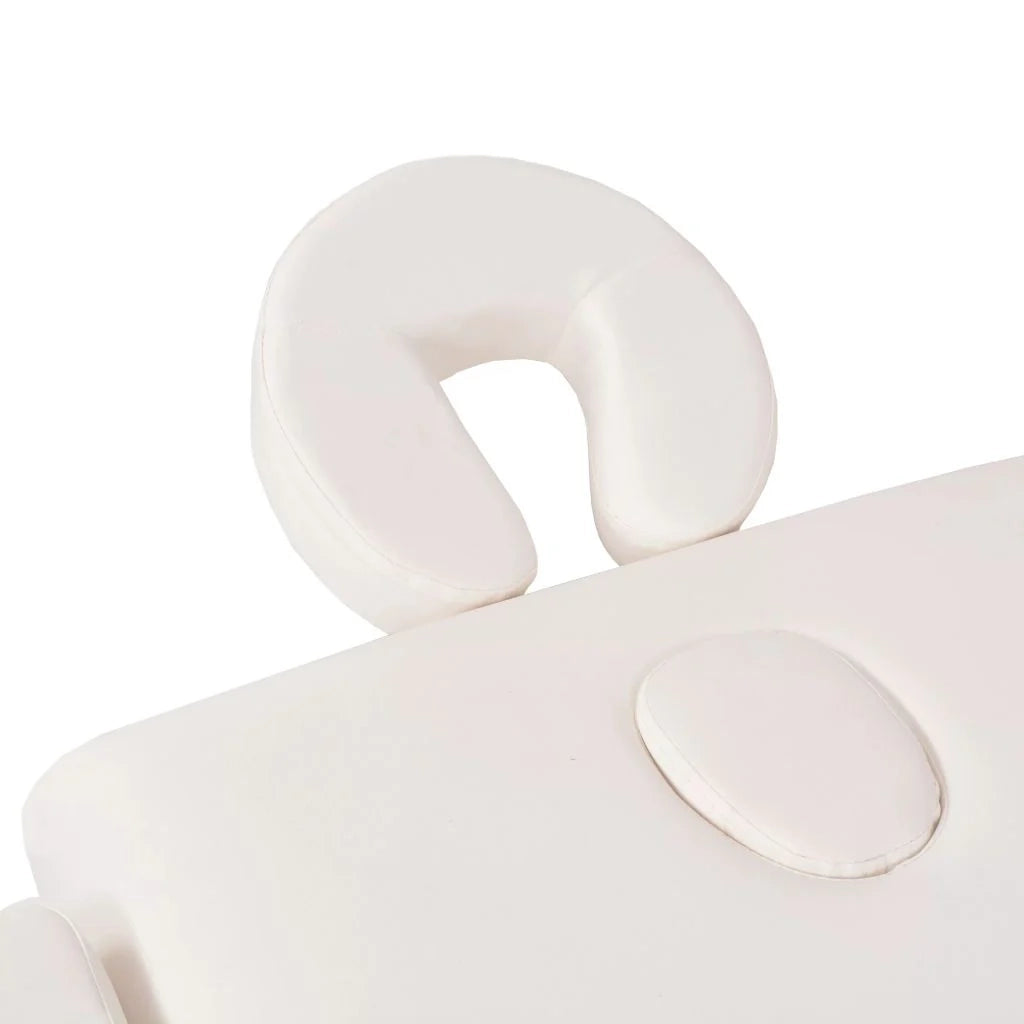 Lettino da massaggio pieghevole a 3 sezioni spessore 10 cm bianco 02_0001868