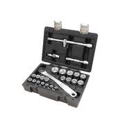 Set chiavi a bussola art. 923E/C25 25 pz 1/2' cassetta piu accessori