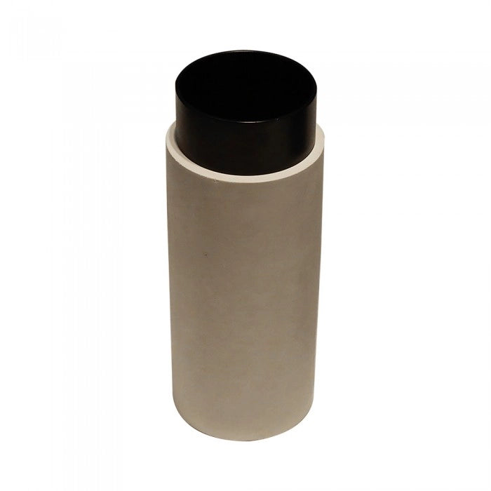 V-TAC VT-865-GBM Portafaretto LED Montaggio a Plafone GU10 e GU5.3 (MR16) Corpo in Gesso Bianco e Metallo Nero Opaco - SKU 3136