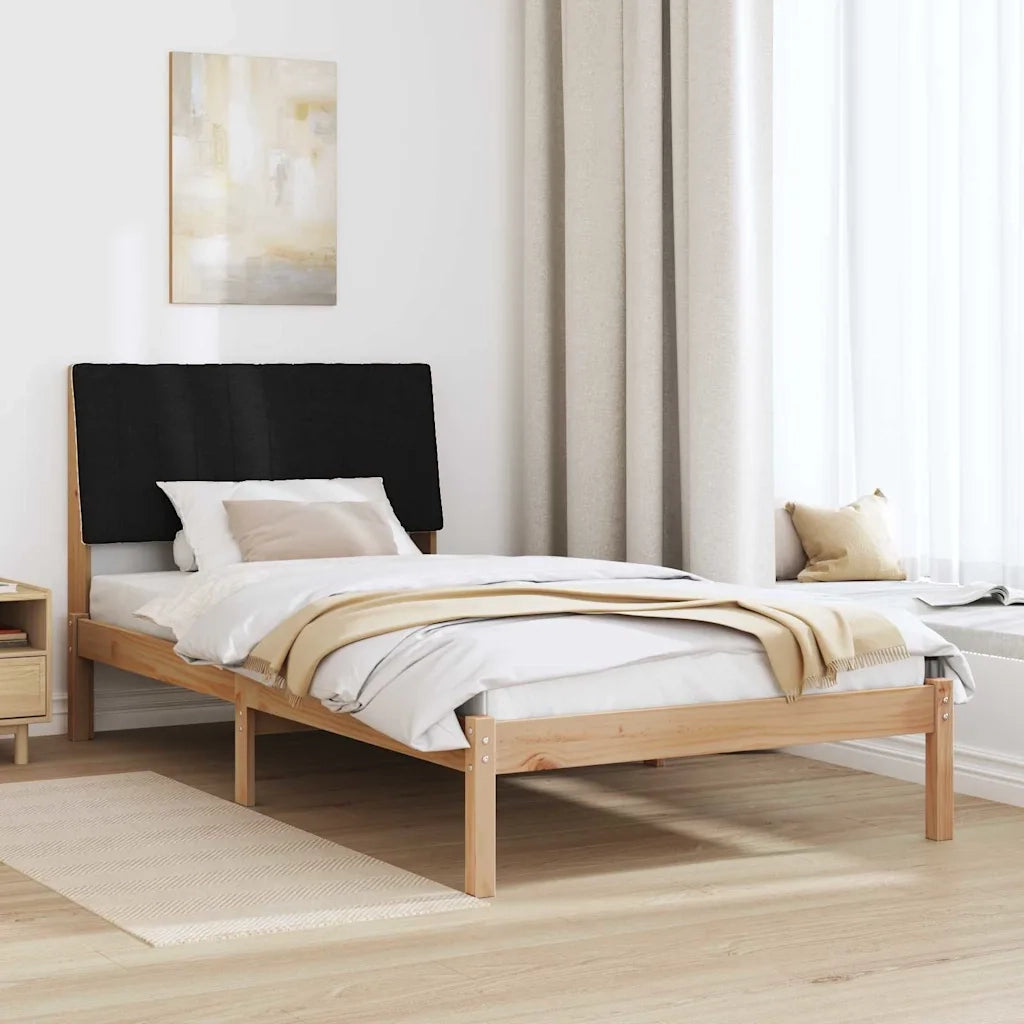 Struttura del letto Marrone 100 x 200 cm Pino massello 878911