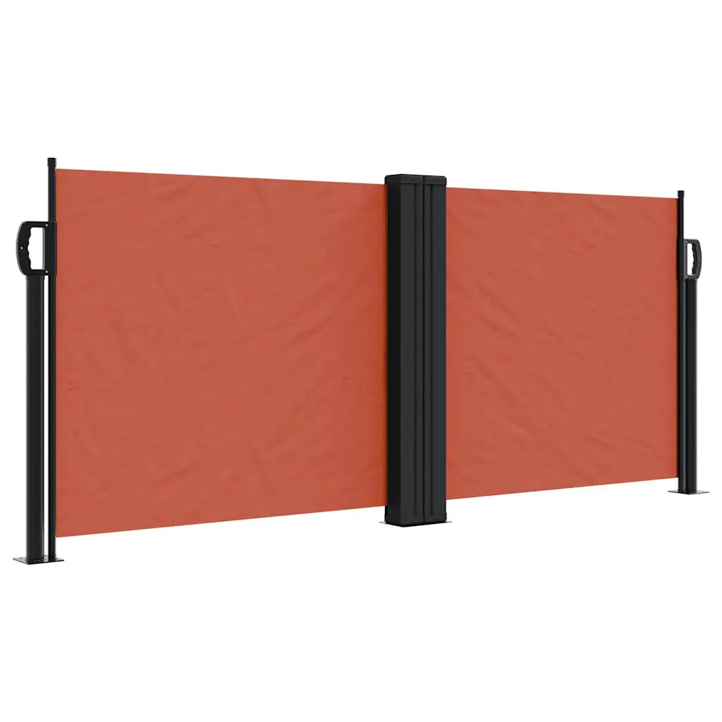 Tenda da Sole Laterale Retrattile Terracotta 100x1000 cm