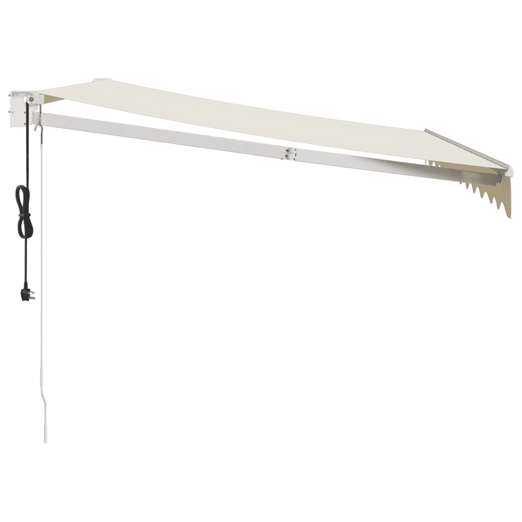 Tenda Sole Automatica Retrattile Crema 3,5x2,5 m 3154477