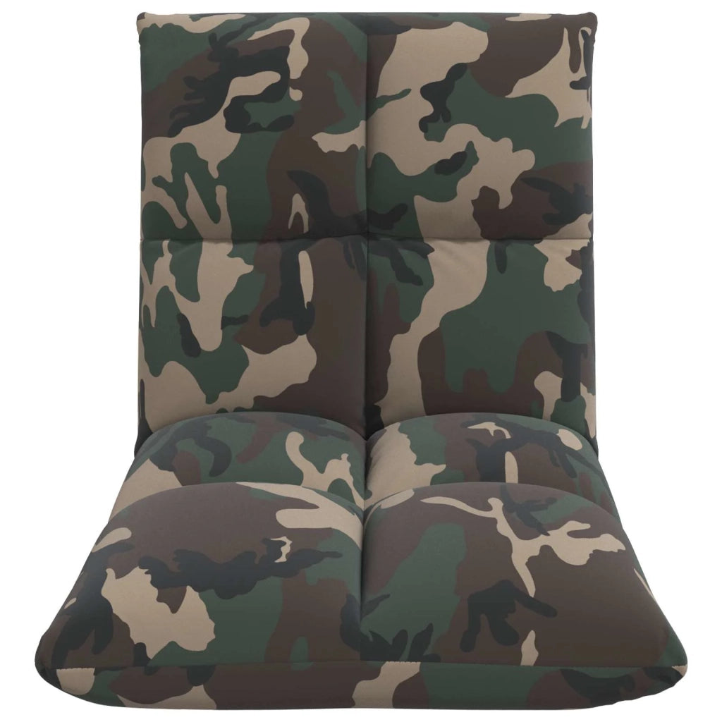 Sedia da Pavimento Verde militare 50 x 61 x 57 cm Tessuto 42028149