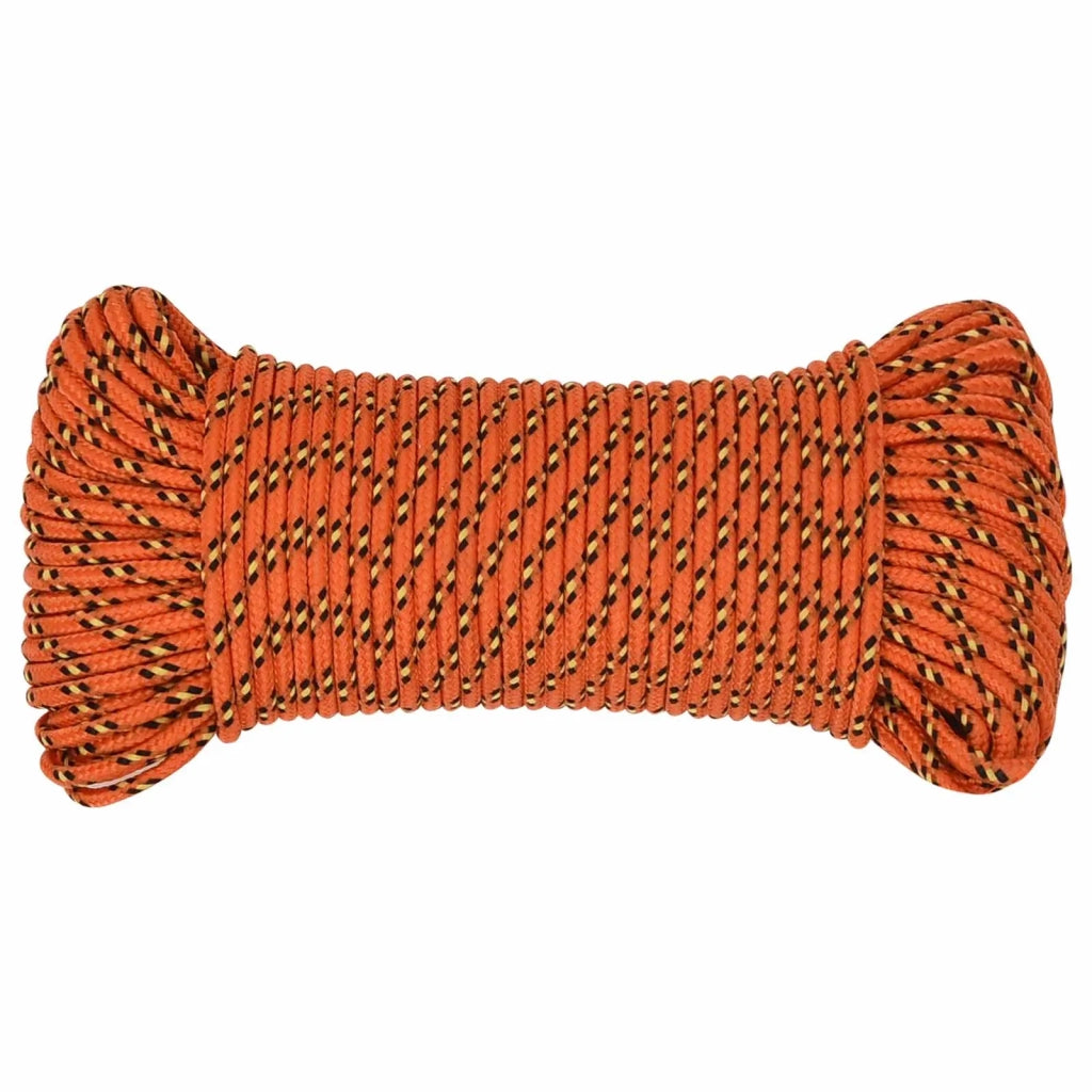 Corda multiuso 5 mm 500 m Arancione PP 150 kg Carico massimo 3472782