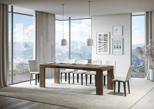 Tavolo Allungabile 120/380x90 cm Roxell Noce