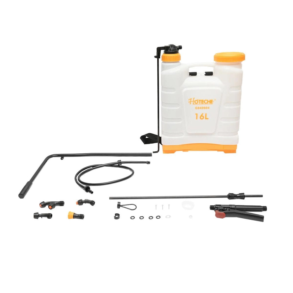 Nebulizzatore a Spalla 16 L Pompa Irroratrice Spruzzatore Pompa a zaino Pompa a spalla manuale HOTECHE