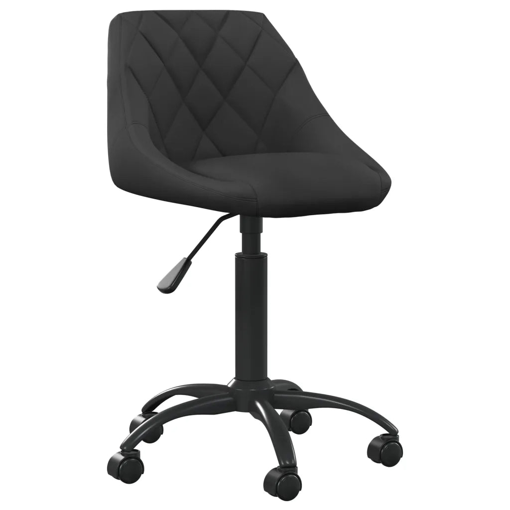 Sedia da Ufficio Nera in Vellutocod mxl 73492