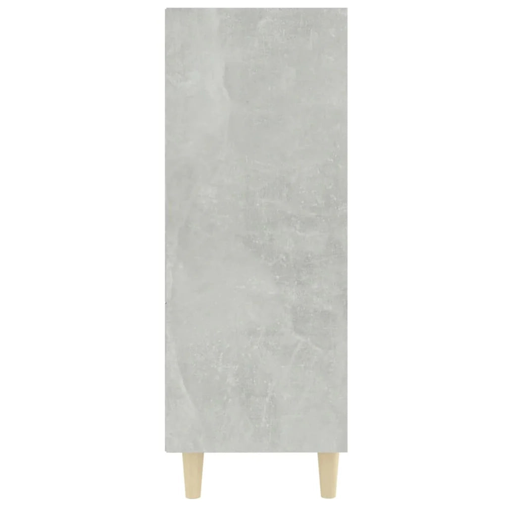Buffet credenza cassettiera armadio mobile contenitore organizer per cucina soggiorno salotto 69,5 x 32,5 x 90 cm legno ingegnerizzato grigio 02_0032003
