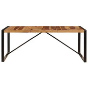 Tavolo da Pranzo 200x100x75 cm in Legno Massello di Acacia 247413
