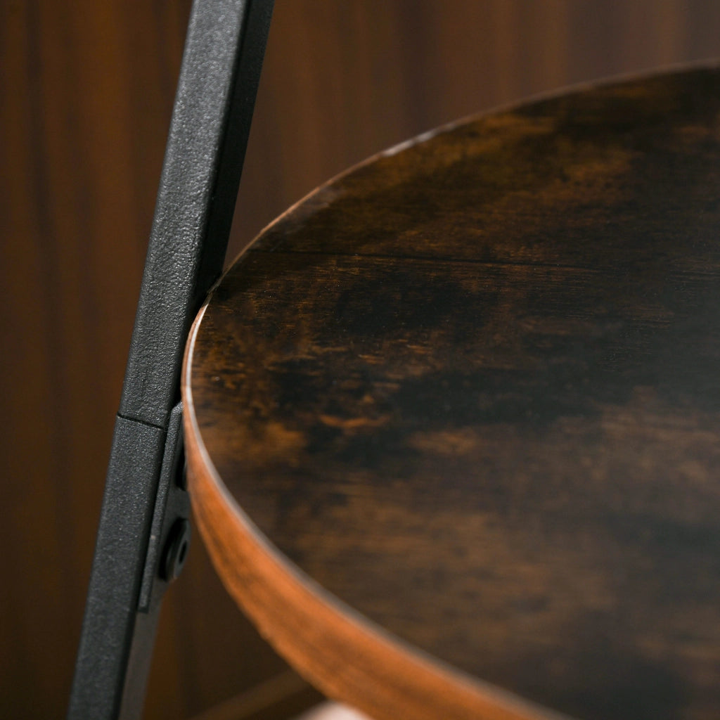 Appendiabiti da Ingresso ¨C Xylo ¨C 7 Ganci Metallo Nero e Legno Marrone Stile Scandinavo