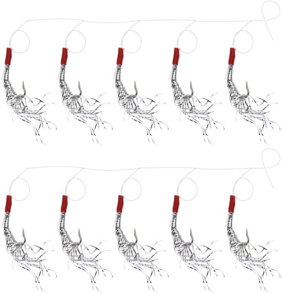 Accessori per pesca al mare - Rigs per pesca al tonno - Accessori per pesca - Vela da pesca con rivestimento argentato - Materiale in plastica resistente - Peso 12 g - Rigs per pesca