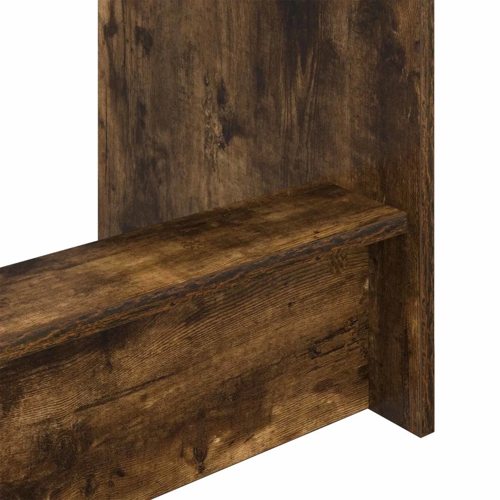 Scrivania Letto Rovere Fumo Legno ingegnerizzato 893735