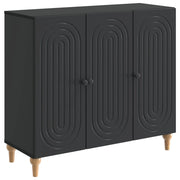 Credenza Nero 89 x 34,5 x 80 cm Legno ingegnerizzato 894186