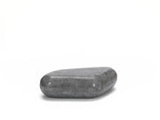 Tavolino Sasso Medium in Pietra Fossile Gray Stone e Compensato Marino 98x52x27 cm - Design Elegante con Finitura Grigio Raffinato