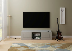 Mobile Tv 2 Ante Con Vano A Giorno 150x40x40 cm Elios Cashmere