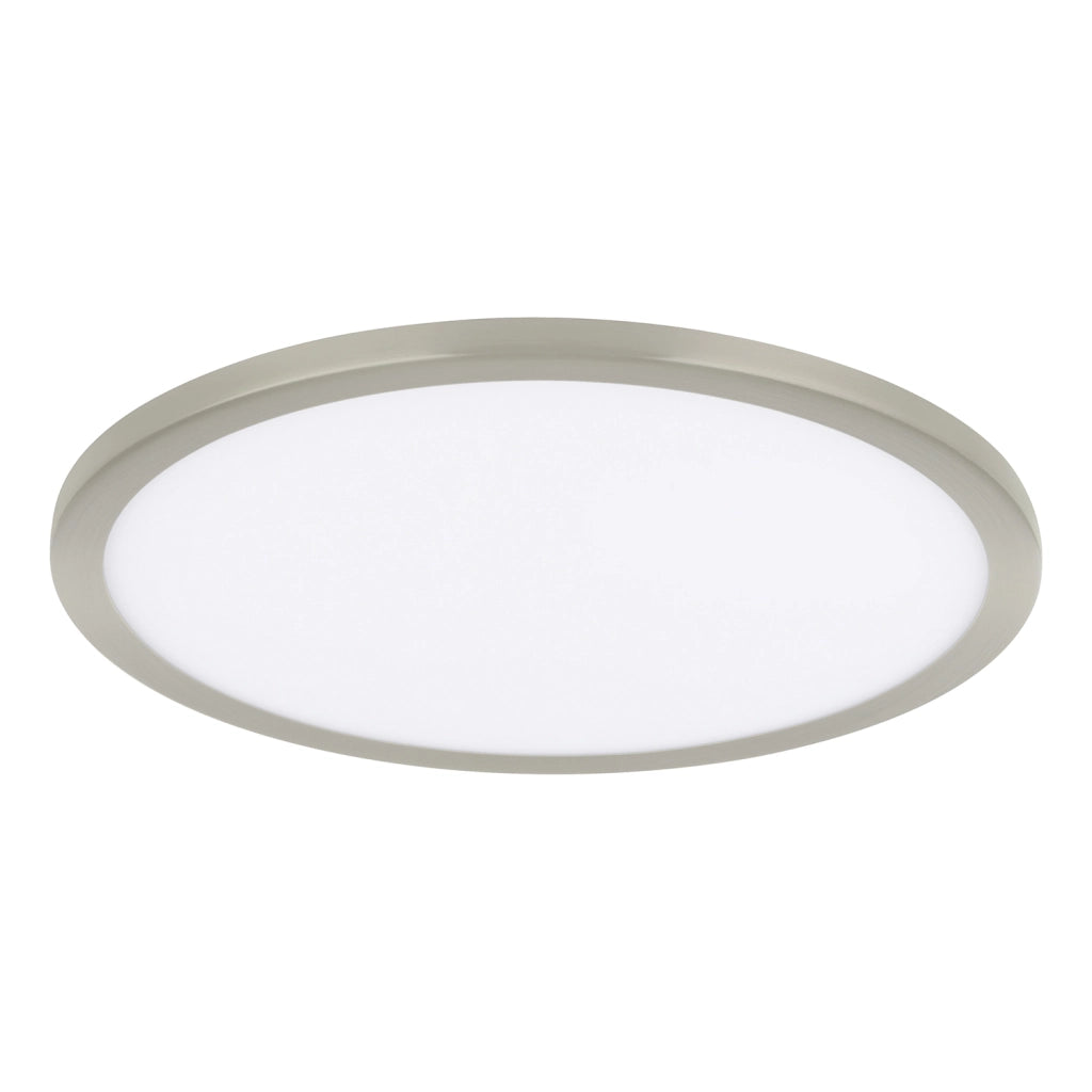 Faretto Ad Incasso Moderno Fueva Flex In Alluminio Nichel Satinato Led 22W