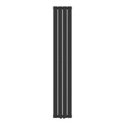 Radiatore a doppio pannello 1122 watt 180 x 30 x 7 cm acciaio nero 03_0010474