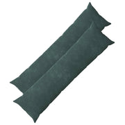 Cuscino con cuscino HEERLEN 2 pz Blu mare Fleece in microfibra 926222