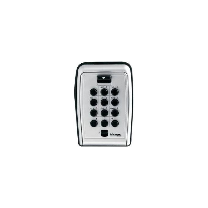 Master Lock 5423EURD Cassaforte per Chiavi Combinazione a Pulsante Montaggio a Parete Colore Grigio