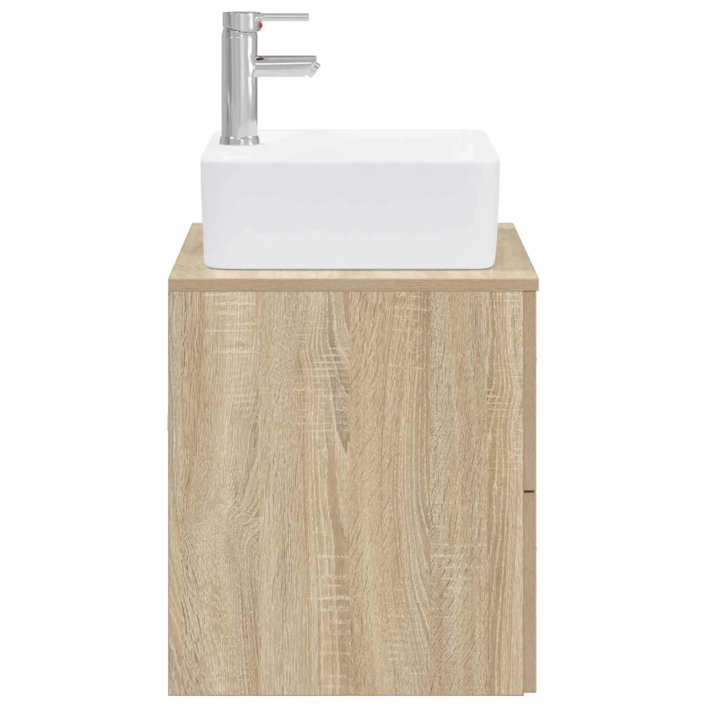 Set di mobili per il bagno Rovere Sonoma Legno ingegnerizzato 3404384