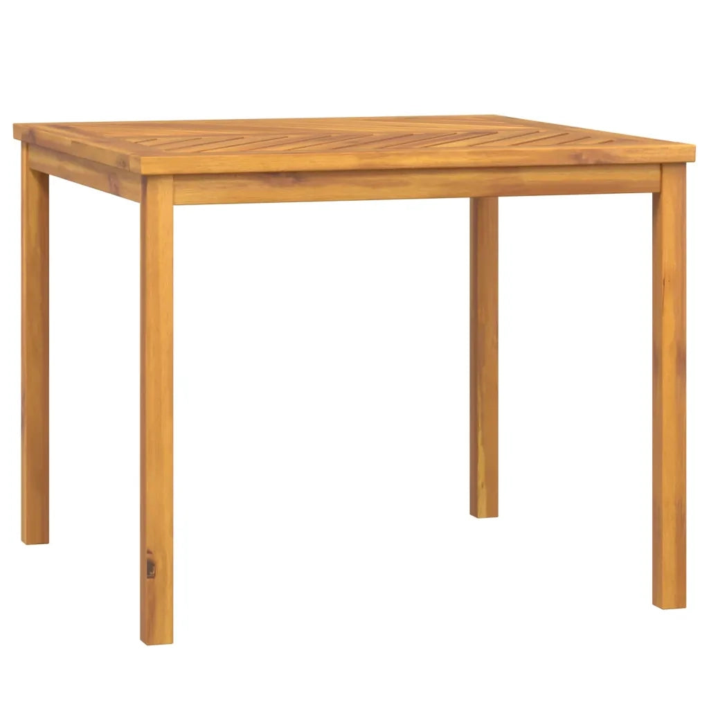 Tavolo da Pranzo da Giardino | Tavolino da esterno 90x90x74 cm Legno Massello Acacia