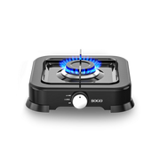 Fornello gas portatile 1 fuoco, bruciatore alluminio 103mm, 2,2kW per campeggio e outdoor - SOGO