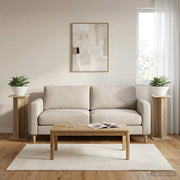 Supporto per piante 2 pcs Rovere Sonoma 25 x 25,5 x 60,5 cm