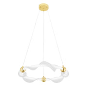 Lampada G010-cp White/gold