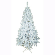 Albero di Natale Bianco ARTIC 90 cm 80 Rami Fissi Apertura ad Ombrello F4959