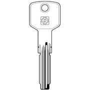 CHIAVE PUNZONATA CISA CS115 SILCA - OTTONE NICHELATO- 5 pezzi