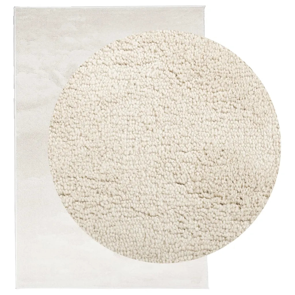 Tappeto del soggiorno | Tappeto OVIEDO a Pelo Corto Beige 200x280 cm