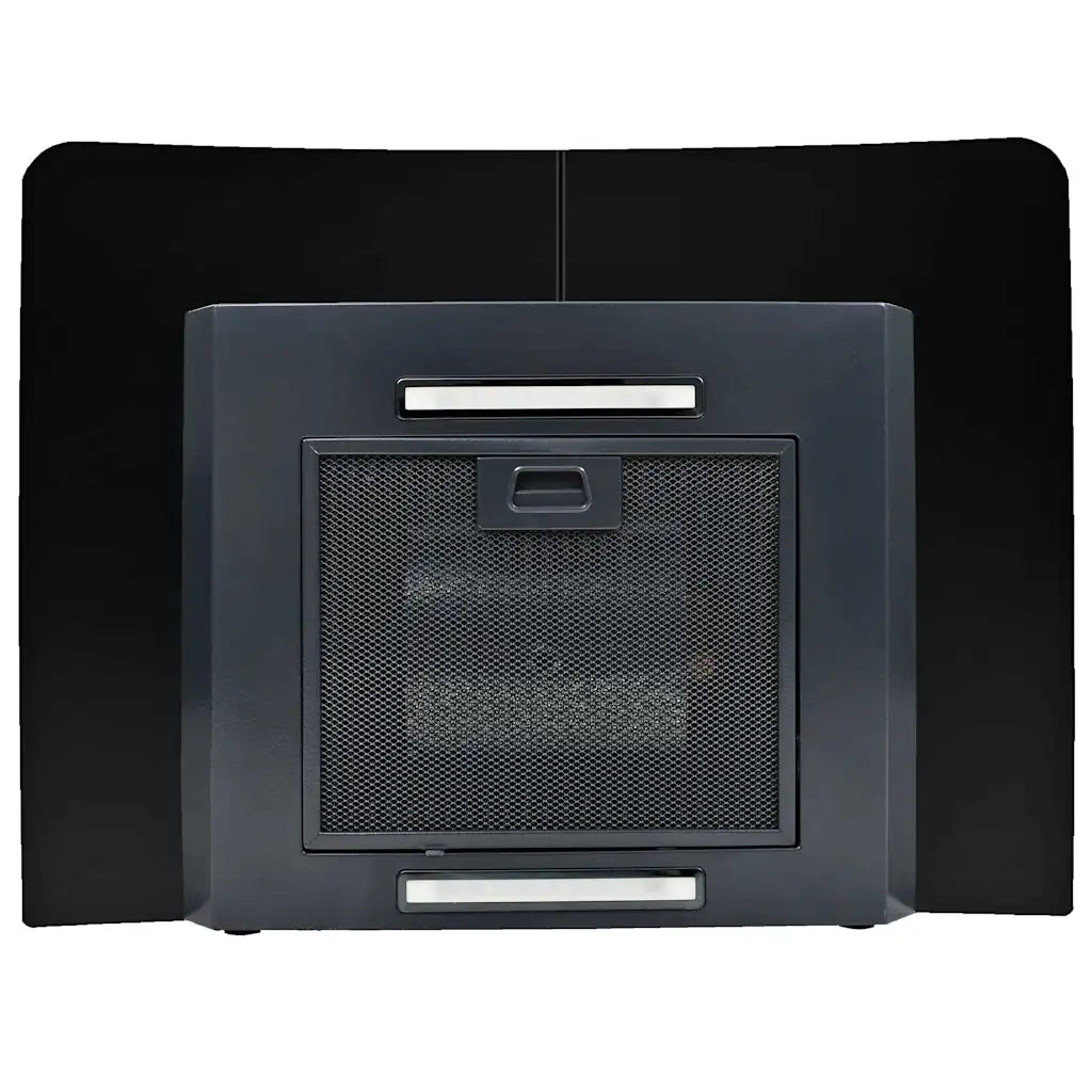 Cappa Aspirante a Muro Acciaio Inox 756 m³/h 60 cm Nera 50709