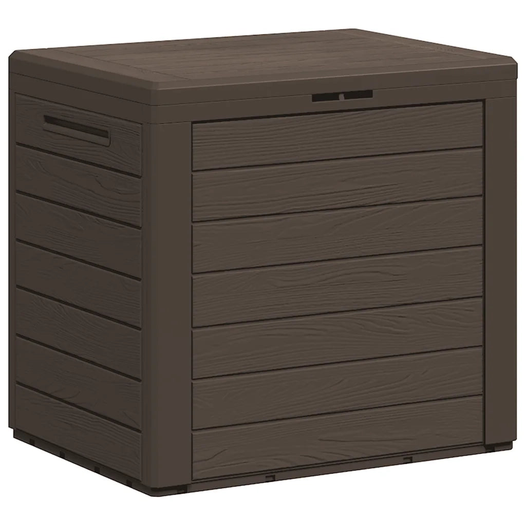 Baule da Giardino Marrone 58,5x46x55 cm in Polipropilene CFW3046831