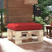 Ottomana da Giardino Pallet in Legno di Pino Impregnato 3066463