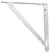 REGGIMENSOLA PIEGHEVOLE - ACCIAIO VERNICIATO BIANCO MM 300X300- 2 pezzi