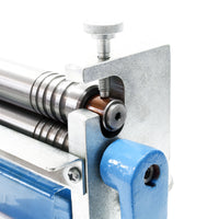 Calandra a tre rulli per pezzi fino a 320 mm piegatrice manuale per la lavorazione della lamiera