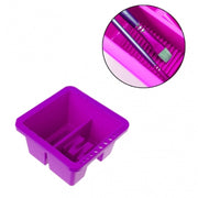Trade Shop - Contenitore Rettangolare Lavapennelli Lava Porta Pennelli Scolo Acquerelli -