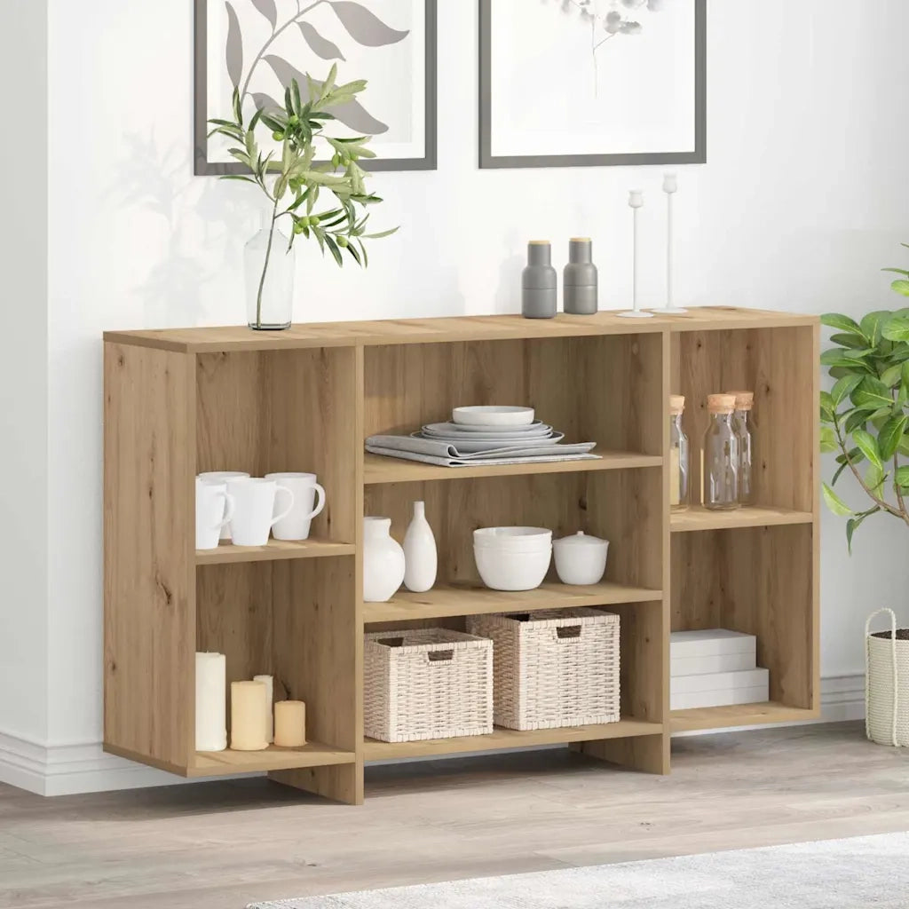 Credenza Rovere artigianale 120 x 30 x 75 cm Legno multistrato 875036