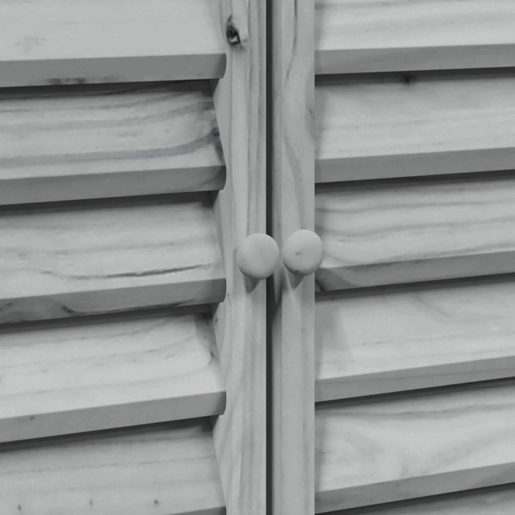 Capanno da Giardino Grigio 106 x 56 x 113,5 cm CFW3175889