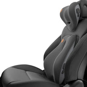 Cuscino di Supporto Lombaro con Massaggio Elettrico per Sedia da Ufficio o Gaming con Cuscino di Spuma di Memoria Respirabile Copertura Lavabile e Alleviazione del Dolore alla Colonna Vertebrale Nero Caricato