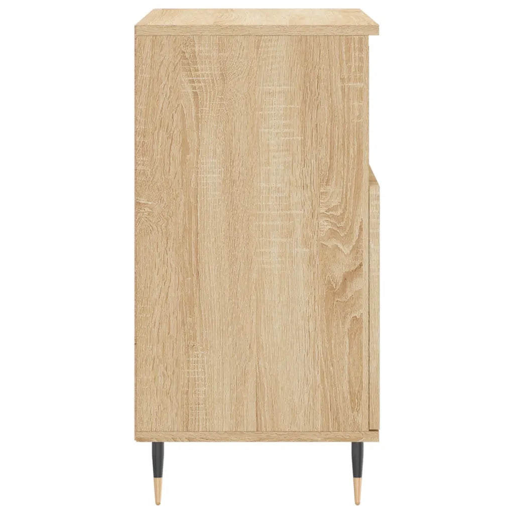 Credenze 2 pz Rovere Sonoma in Legno Multistrato 3190120